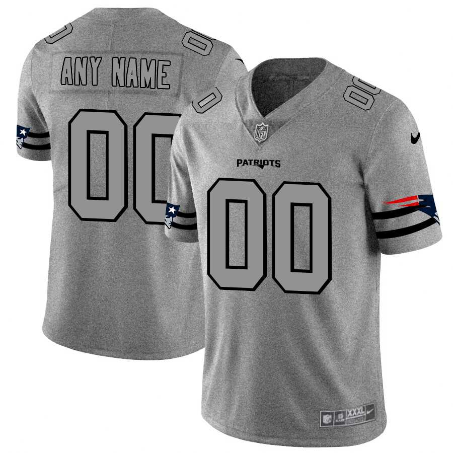 Nike Patriots Customized 2019 Gray Gridiron Gray Vapor Untouchable Limited Jersey,We sell and wholesale Nike Patriots Customized 2019 Gray Gridiron Gray Vapor Untouchable Limited Jersey on line form chian!